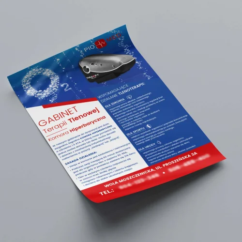 Plakat B2 - projekt i druk