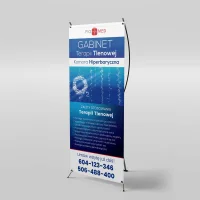 x-banner - projekt i druk