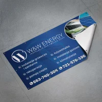 Baner reklamowy 3 x 1 m - projekt i druk