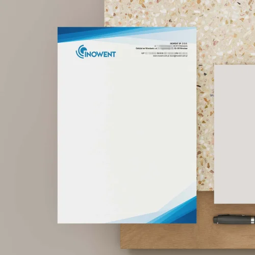 Papier firmowy w wersji cyfrowej